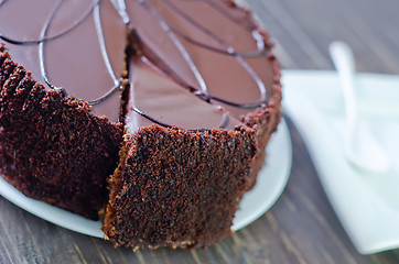 Image showing chocolate cake