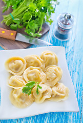 Image showing pelmeni