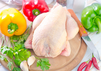 Image showing raw chicken