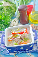 Image showing fresh soup