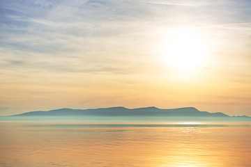 Image showing Scenic view of a small island