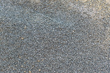 Image showing Crushed gravel texture high resolution