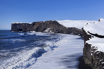 Image showing Peninsula Dyrhólaey in south Iceland