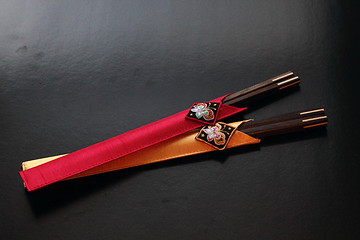 Image showing Fancy chopstick