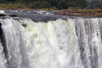 Image showing detail of the Victoria falls