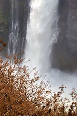 Image showing detail of the Victoria falls