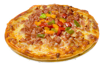 Image showing Hawaiian pizza

