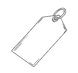 Image showing sketch of the blank label