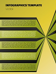 Image showing infographic template