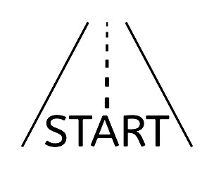 Image showing road and start