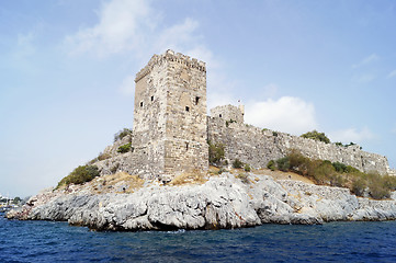 Image showing St. Peter castle in Bodrum