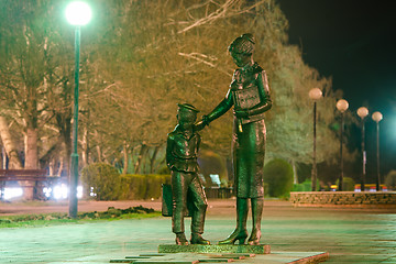 Image showing Monument to the first teacher, Volgograd