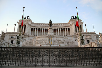 Image showing Vittorio Emanuele in Rome, Italy