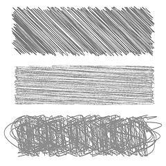 Image showing Grey Diagonal Strokes Drawn Background. 