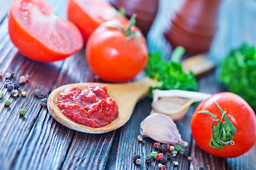 Image showing tomato sauce