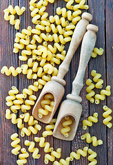 Image showing raw pasta