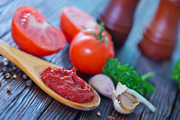 Image showing tomato sauce