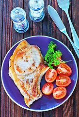 Image showing fried steak