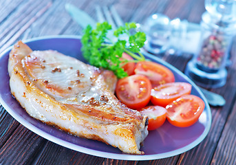 Image showing fried steak