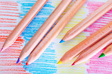 Image showing color pencils