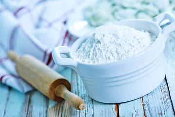 Image showing flour