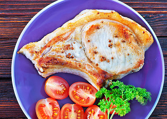 Image showing fried steak