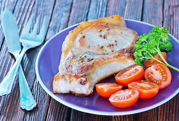 Image showing fried steak