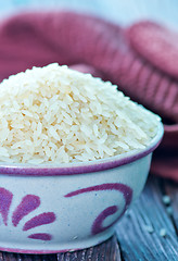 Image showing raw rice