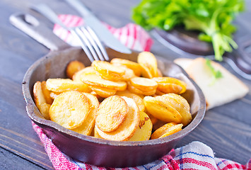 Image showing fried potato