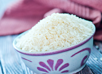 Image showing raw rice