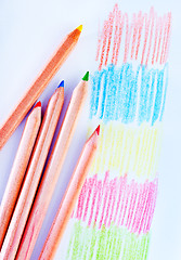 Image showing color pencils