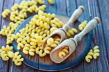 Image showing raw pasta