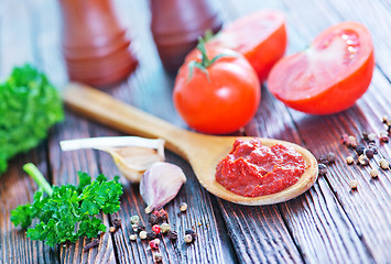 Image showing tomato sauce