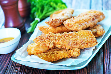 Image showing fried fish