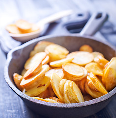 Image showing fried potato