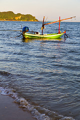 Image showing sunrise asia  the  lomprayah    boat   thailand   south  