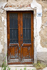 Image showing  italy  lombardy     in  the milano old    closed brick    pavem