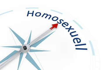 Image showing Compass Sexual Orientation