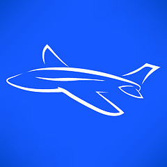 Image showing Airplane Icon