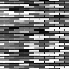 Image showing Grey Brick Background