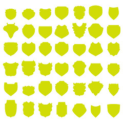 Image showing Yellow Shields