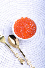 Image showing red caviar