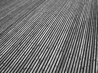 Image showing wooden lines