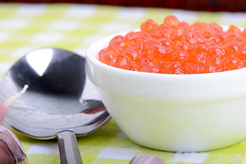 Image showing red caviar