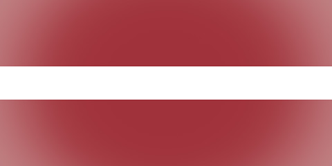 Image showing Latvian flag of Latvia vignetted