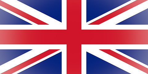 Image showing UK Flag vignetted