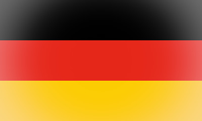 Image showing Flag of Germany vignetted