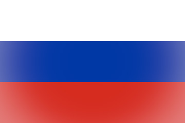 Image showing Flag of Russia vignetted
