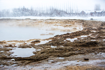 Image showing Closeup of the Strokkur