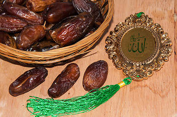 Image showing Tunisian Dates or Phoenix dactylifera